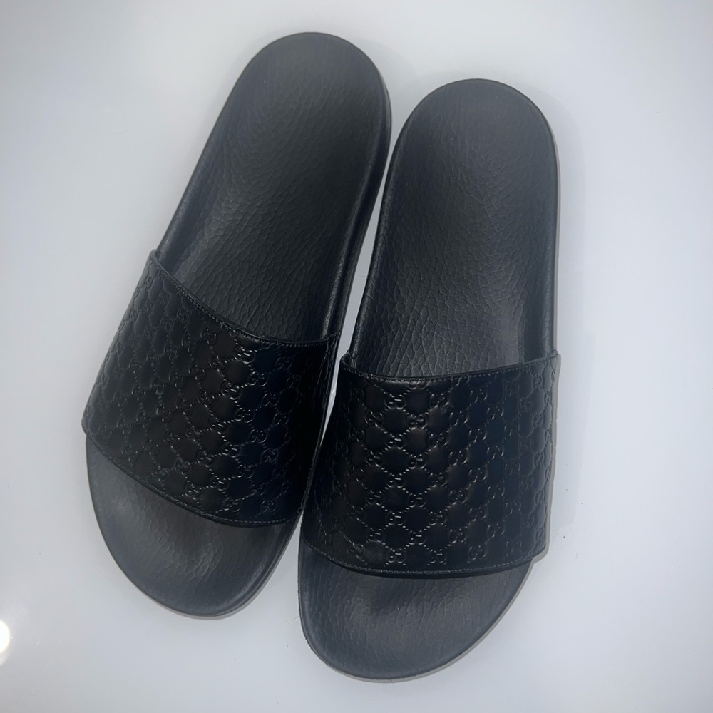 Authentic Gucci Slides - Picture 10 of 13